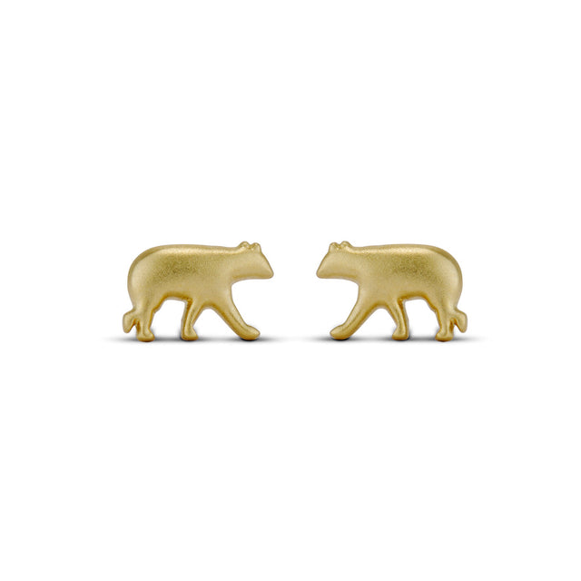 GOLD MAMA BEAR STUDS