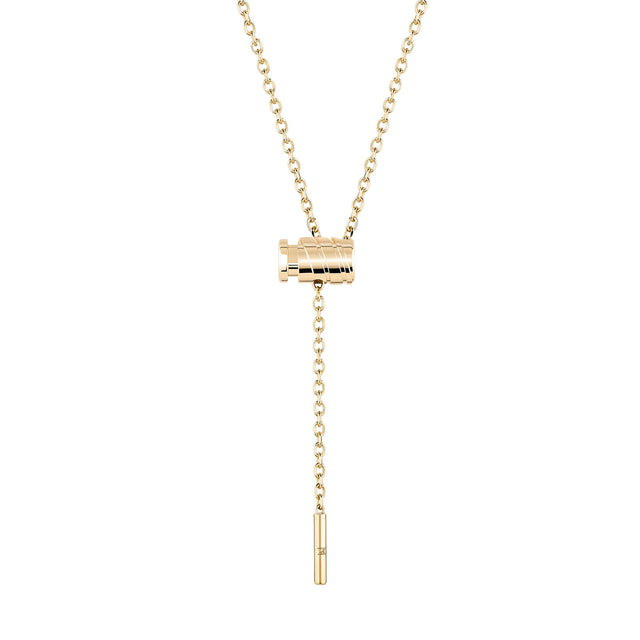 GOLD MINI LATCH PENDANT IN YELLOW GOLD