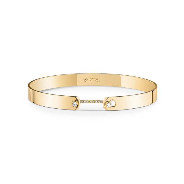 YELLOW GOLD BUSINESS MEETING GM MOOD BANGLE