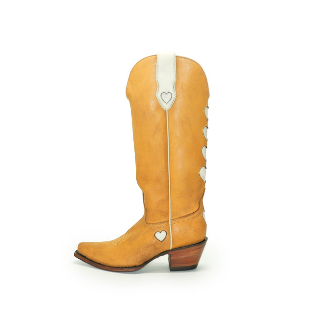 WILD AT HEART BOOTS IN MUSTARD