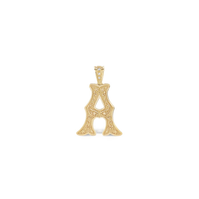 SMALL SOUTHWESTERN ALPHABET CHARM