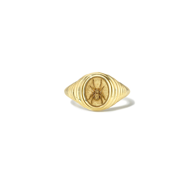 TIERED FANTASY SIGNET RING