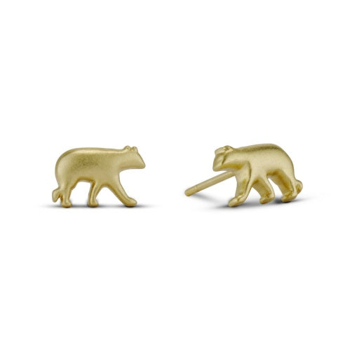 GOLD MAMA BEAR STUDS