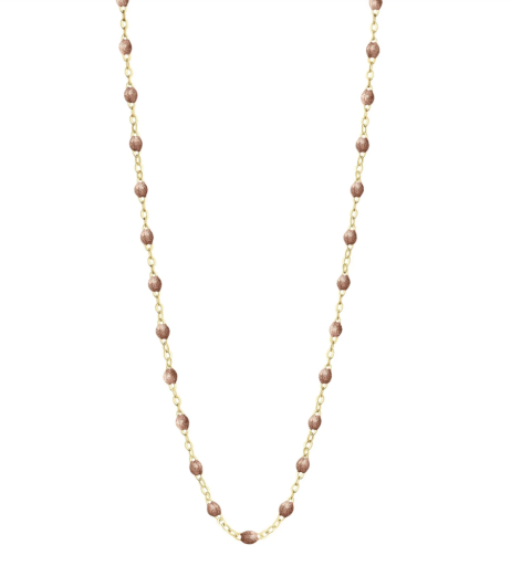 CLASSIC GIGI COPPER NECKLACE, YELLOW GOLD, 16.5