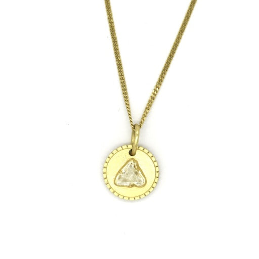 DIAMOND HORSE HEAD PENDANT