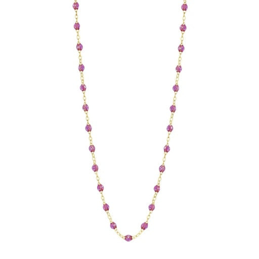 CLASSIC GIGI GALAXY NECKLACE, YELLOW GOLD, 16.5