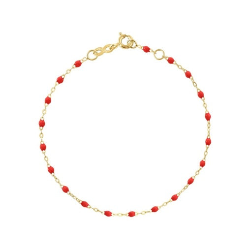 CLASSIC GIGI POPPY BRACELET, YELLOW GOLD, 6.7