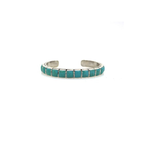TURQUOISE SINGLE ROW BRACELET